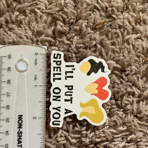 6/$12 Hocus Pocus Vinyl Sticker Matte - Picture 2 of 2